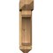 Ekena Millwork Legacy Arts and Crafts Rough Sawn Bracket w/ Offset Brace, Western Red Cedar, 6"W x 20"D x 24"H BKT0604X20X24LEC03RWR - alternate 2